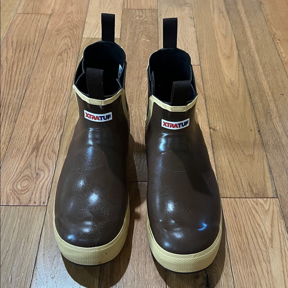 XTRATUF Brown Ankle Boots